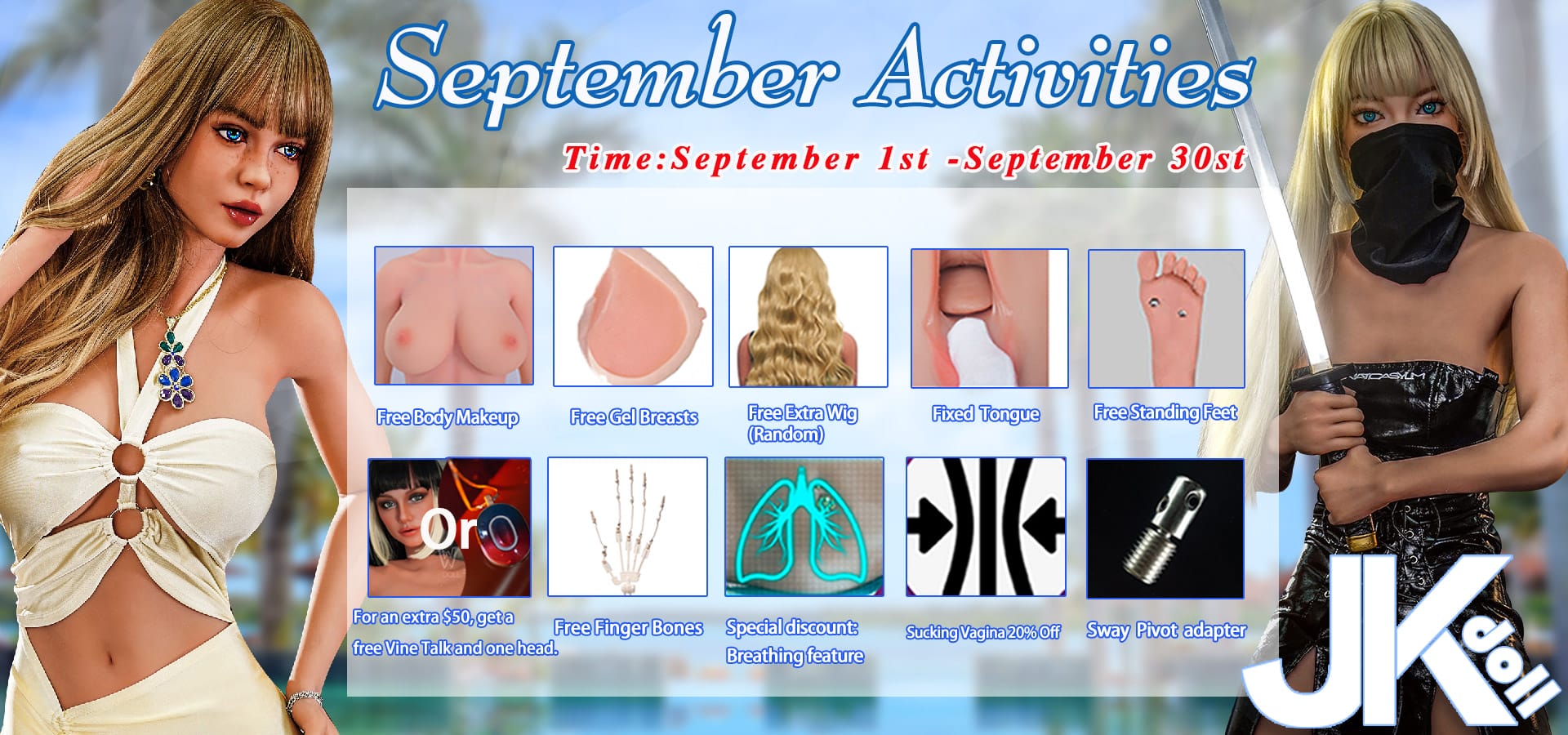 JK Doll September Promotion